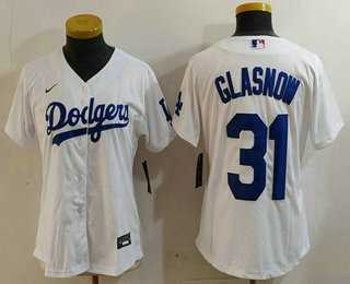 Women's Los Angeles Dodgers #31 Tyler Glasnow White Stitched Cool Base Nike Jersey,We sell and wholesale Women's Los Angeles Dodgers #31 Tyler Glasnow White Stitched Cool Base Nike Jersey on line form chian!